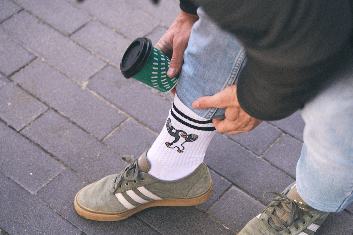 calcetines deportivos unisex El Fit Penguin con sneakers